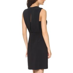 Theory Black Rimlan Dress